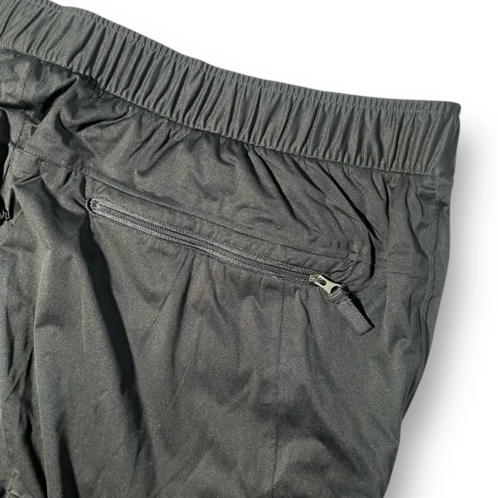 ADIDAS ClimaProof Advance Rain Pants Windbreaker Track Golf Hiking Black 2XL